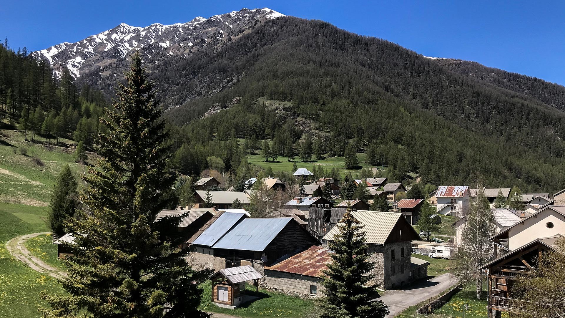 La vue depuis les balcons